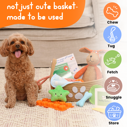 Huxley Barker Dog Gift Basket