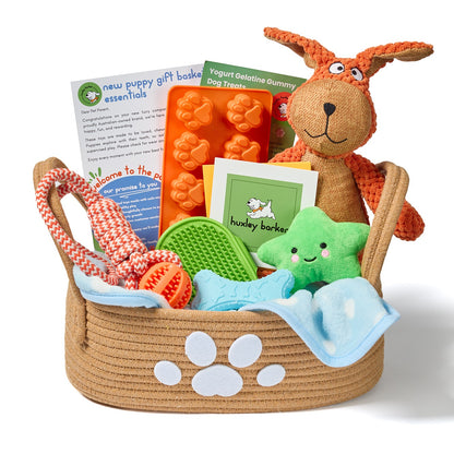Huxley Barker Dog Gift Basket
